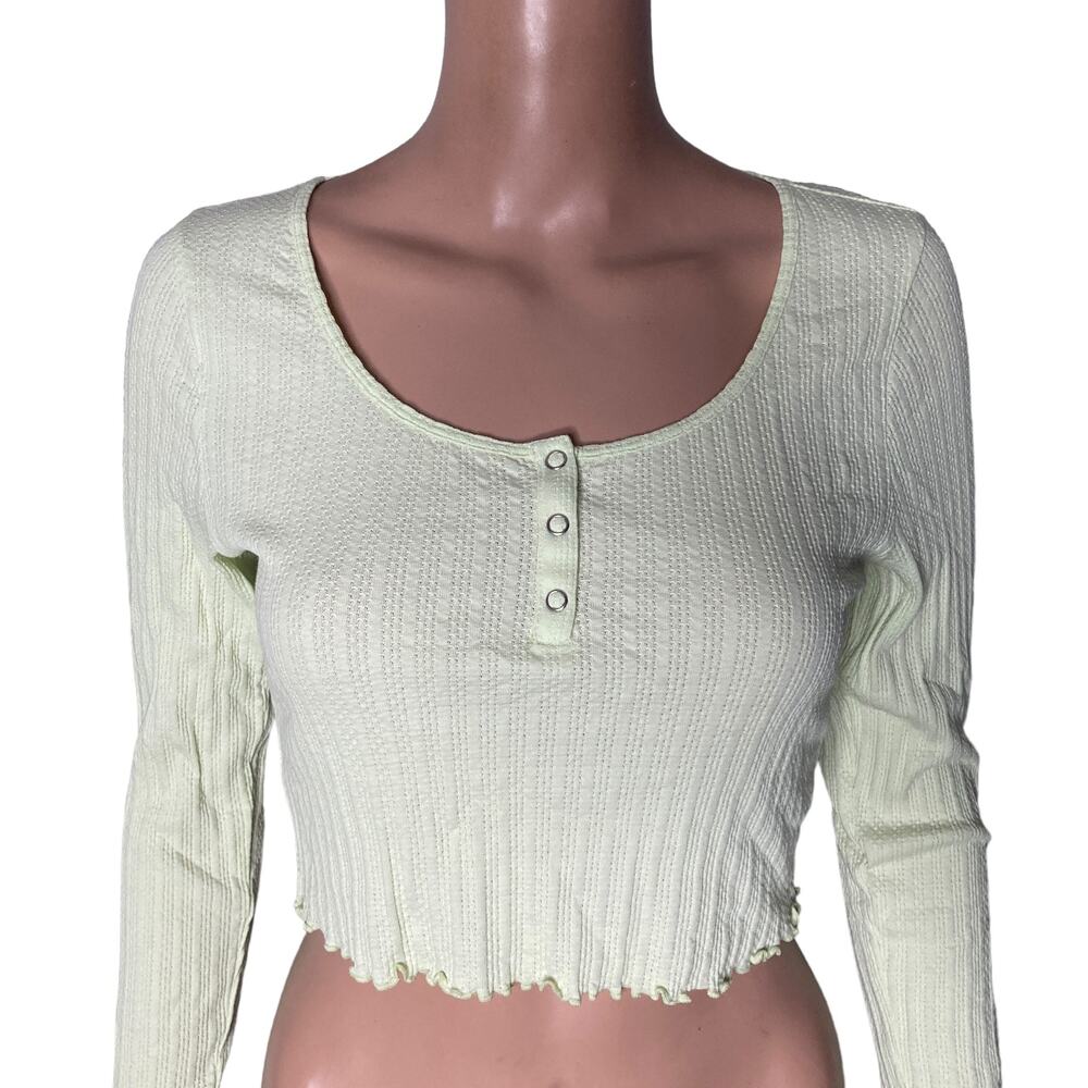 BP. Crop Top Womens XL Lime Green NEW